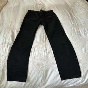 Nili Lotan Smith High Rise Jeans in Black sz 25 brand new